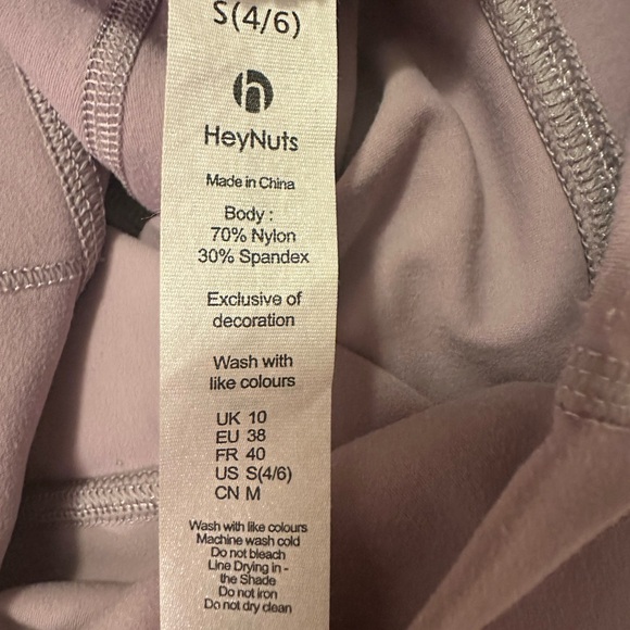 HeyNuts Small 4/6 High Waist Ankle Leggings Buttery Soft - Picture 4 of 4